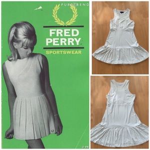 Fred Perry White Tennis Dress